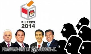 Pemilu Presiden 9 Juli  2014. (asatunews.com)