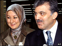 Abdullah Gul dan istri