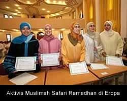 Aktivis Muslimah Safari Ramadhan di Eropa