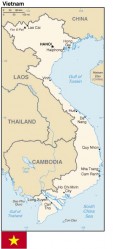 Peta Vietnam