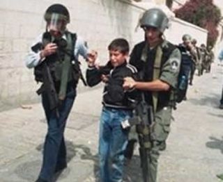 Anak Palestina ditangkap militer Israel (knrp)