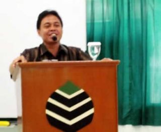 Walikota Depok Nur Mahmudi Isma'il saat memberikan sambutan di acara Musyawarah Kerja Nasional (Mukernas) II KAMMI, Kamis (29/11) di Graha Insan Cita Depok, Jawa Barat. (ist) 