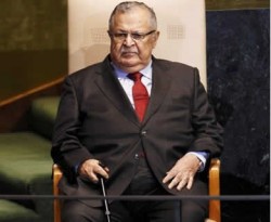 Presiden Irak Jalal Talabani. (yahoo.com)