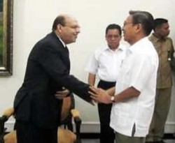 Wakil Presiden Boediono menerima kunjungan Duta Besar Mesir untuk Indonesia (wapresri.go.id)
