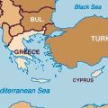 Ilustrasi - Peta Turki, Yunani, dan Siprus. (inet)