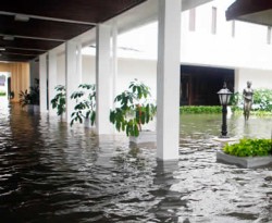 Istana Kepresidenan terendam banjir, 17 Januari 2013. (Biro Pers Istana)