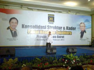 Konsolidasi struktur dan kader PKS di Jawa Barat, Minggu (3/2/2013). (dakwatuna.com / Samin Barkah)