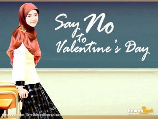 Ilustrasi - Say no to Valentine's Day. (IloveOriginalKawanimut)
