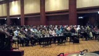 Suasana pembukaan Kongres HMI di Hotel Borobudur, Jakarta, Jum'at (15/3/2013). (detikcom)