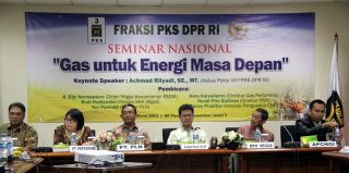 Seminar nasional "Gas untuk Enegeri Masa Depan", Rabu (27/3/2013). (ist)