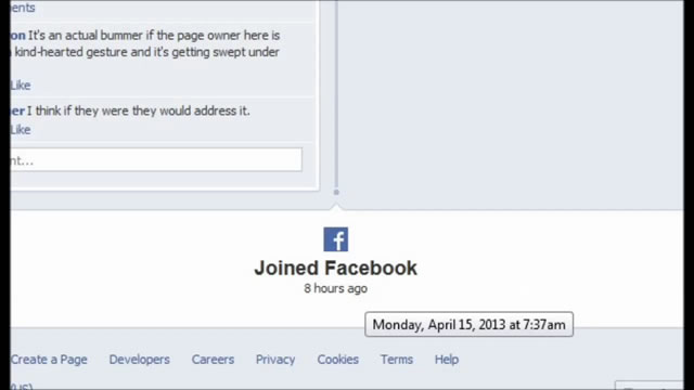 Cuplikan Fans Page Facebook "BostonBombing1542013", pada bagian "joined". (facebook)