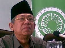 Ketua Majelis Ulama Indonesia (MUI) Pusat, KH Ma'ruf Amin