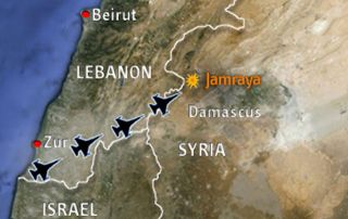 Serangan Udara Israel ke Suriah (inet)