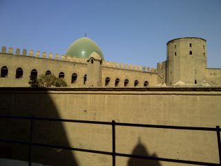 Salah satu sudut masjid di Mesir