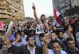 salah satu demo di Mesir (inet)
