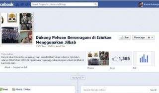 facebook polwan jilbab