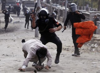 Aksi Polisi Mesir (inet)