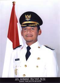 Achmad Ru'yat., Wakil Walikota Bogor