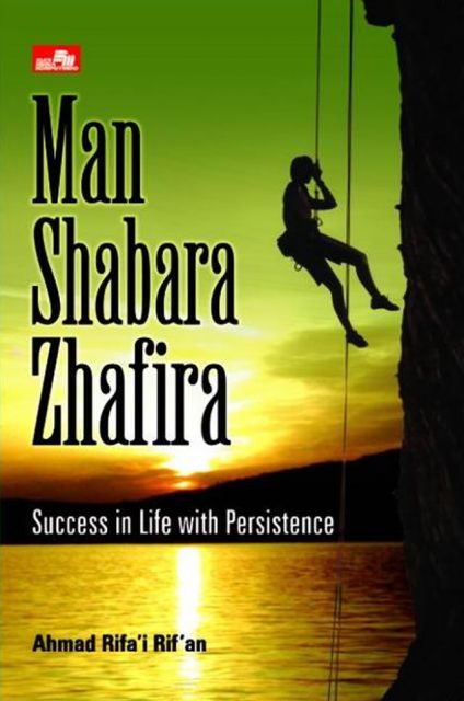 Cover buku “Man Shabara Zhafira”.
