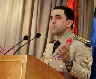 Kolonel Ahmad Muhammad Ali, juru bicara militer Mesir (inet)