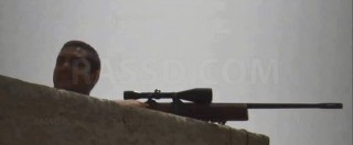 Salah seorang sniper dalam pembantaian Rab'ah (inet)
