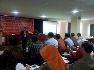 Anis Matta Pada Pertemuan Forum Rektor Indonesia di Yogyakarta, Selasa, 12/11/13