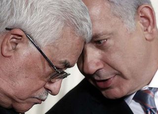Mahmoud Abbas dan Benyamin Netanyahu