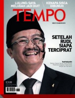 Cover Majalah Tempo Edisi 18 Agustus 2013. (store.tempo.co)