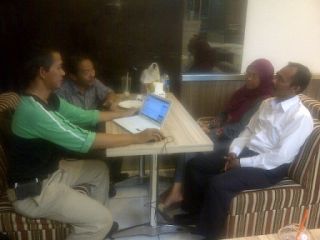 Rapat di Bandara Juanda Surabaya