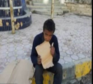 Karena embargo, anak Suriah ini makan karon sehari-harinya (islammemo)
