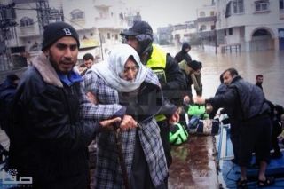 bantuan banjir Gaza