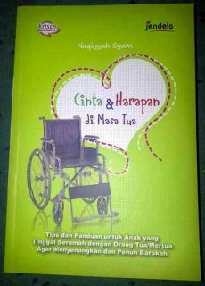 Cover buku "Cinta & Harapan di Masa Tua".