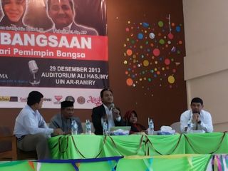 Dialog Kebangsaan di UIN Ar-Raniry Banda Aceh. Minggu,29/12/13 (Foto: M.Sufri)
