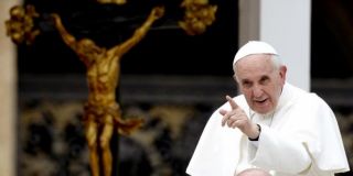 Paus Fransiskus. (Foto: FILIPPO MONTEFORTE/AFP/KCM)