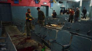 Kondisi bioskop Shama setelah ledakan (islammemo)
