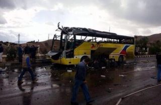 Bis turis yang meledak di Sinai (rassd)
