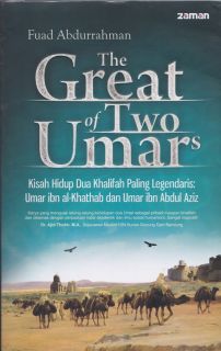 Cover buku "The Great of Two Umars; Kisah Hidup Paling Legendaris: Umar Ibn Khattab dan Umar"