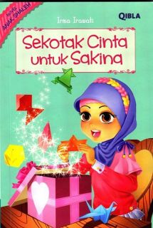 Cover buku "Sekotak Cinta untuk Sakina".