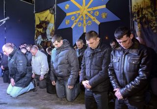 Polisi Ukraina meminta maaf kepada rakyat di kota Lviv (rassd)