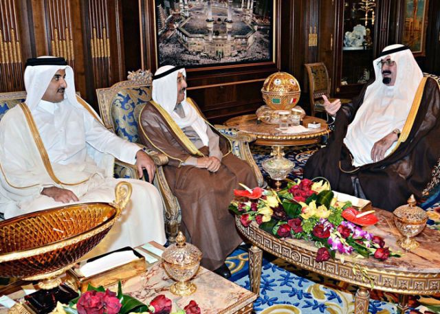Pertemuan pemimpin Saudi, Kuwait dan Qatar (alarab.co.uk)
