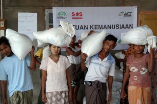 Bantuan Kemanusiaan dari ACT untuk korban konplik Myanmar - Foto: ACT
