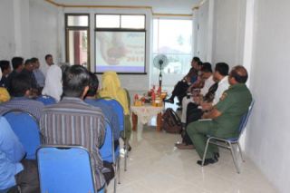Kunjungan pejabat Kementerian Luar Negeri dan Kementerian Sosial ke PKPU Banda Aceh, Senin (17/3) - Foto: PKPU