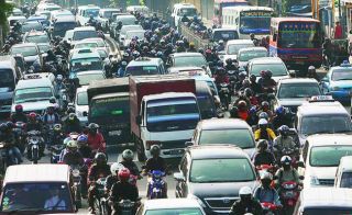 Kemacetan di salah satu ruas Ibu Kota (inet) - Foto: terasjakarta.com