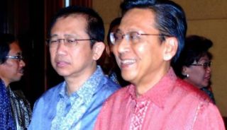 Ketua DPR MArzuki Alie dan Wapres Boediono - Foto: viva.co.id