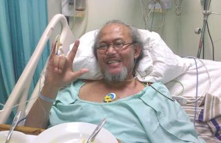Ferrasta Soebardi alias Pepeng, ketika masuk rumah sakit pada Agustus 2013 - Foto: okezone.com