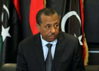 Perdana menteri Libya, Abdullah Ats-Tsinni (al-sharq.com)