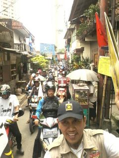 Konvoi simpatik PKS Kebayoran Baru, Jakarta Selatan (pks-kb)