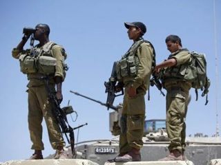 Tentara Israel yang berjaga di perbatasan dengan Mesir (islammemo)