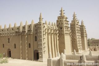 Mesjid Agung Djenne di Republik Mali (thaqafnafsak)