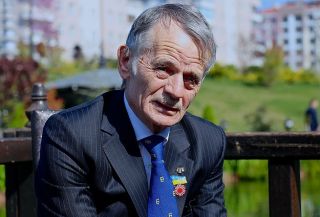 Mantan ketua Dewan Nasional Tatar Krimea, Musthafa Abdul Jalil Oglu (Anadolu)